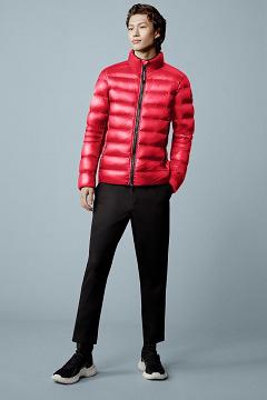 Chamarras Canada Goose Hombre Outlet - Crofton Chaqueta De Plumas Rojos YT9754123